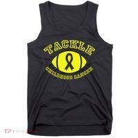 Tackle Childhood Cancer Tank Top thumb 0