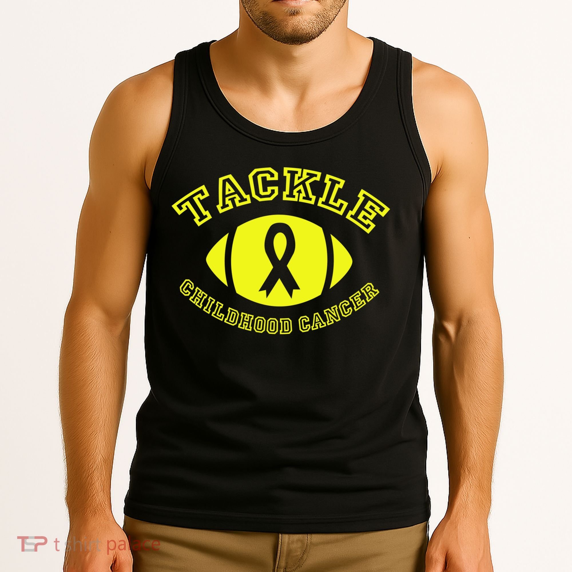 Tackle Childhood Cancer Tank Top