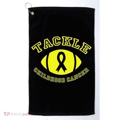 Tackle Childhood Cancer Golf Towel
