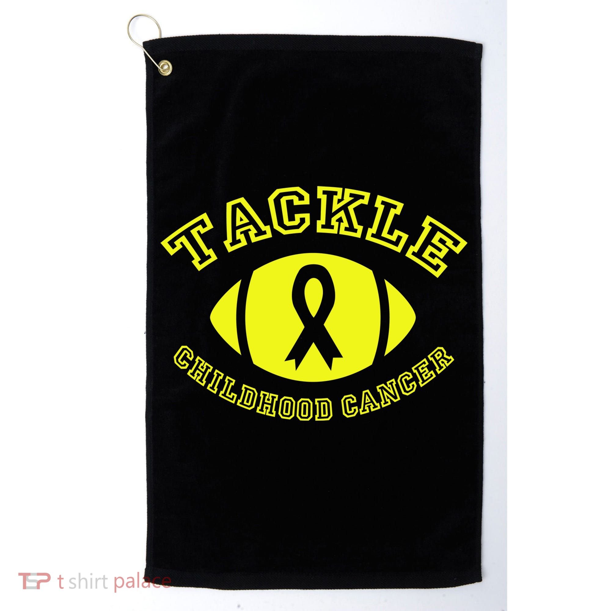 Tackle Childhood Cancer Golf Towel