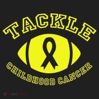 Tackle Childhood Cancer Golf Towel thumb 3