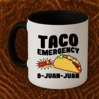 Taco Emergency Call 9-Juan-Juan Coffee Mug thumb 2