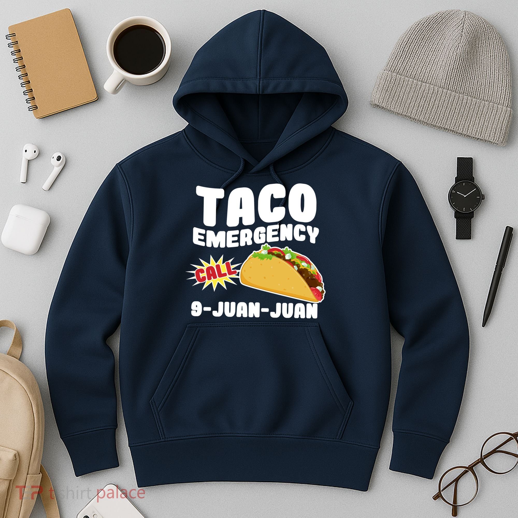 Taco Emergency Call 9-Juan-Juan Hoodie