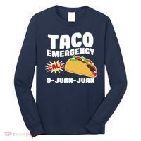 Taco Emergency Call 9-Juan-Juan Long Sleeve Shirt thumb 0