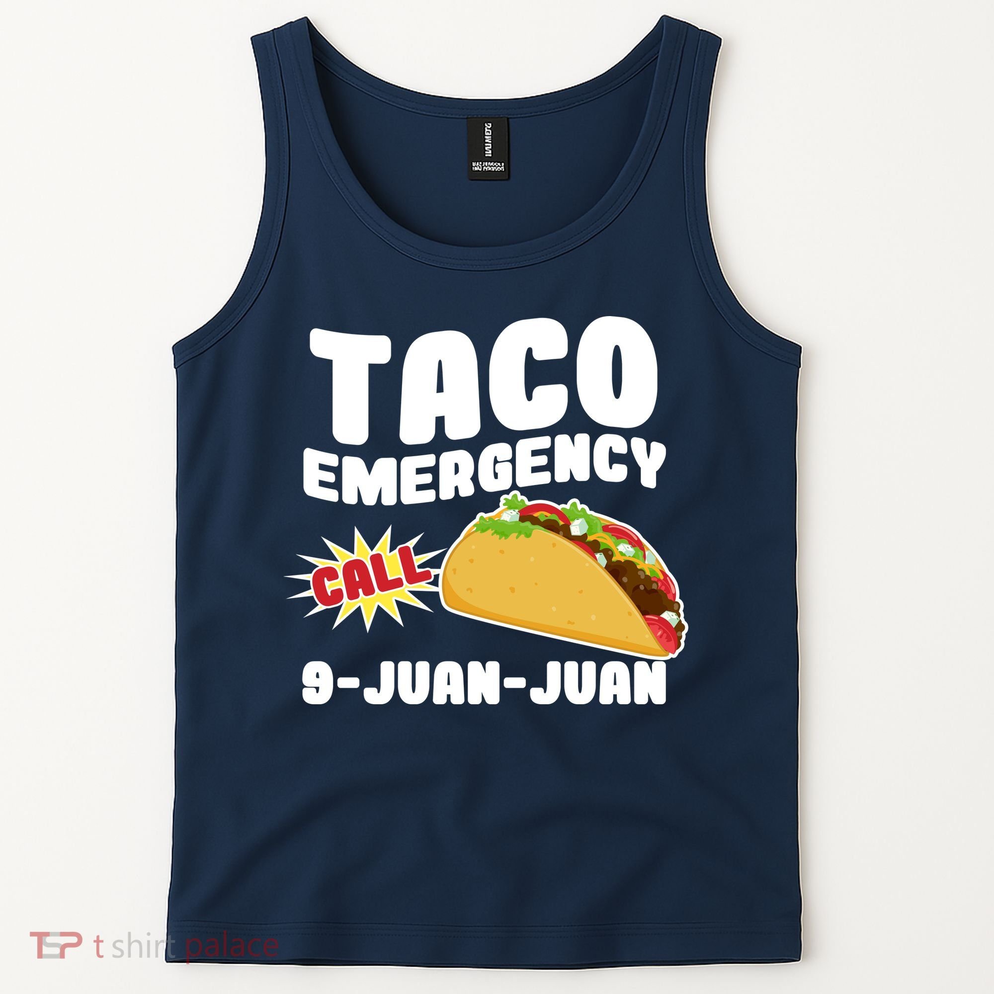 Taco Emergency Call 9-Juan-Juan Tank Top