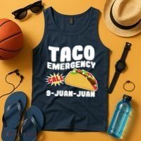 Taco Emergency Call 9-Juan-Juan Tank Top thumb 4