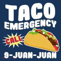 Taco Emergency Call 9-Juan-Juan Golf Towel thumb 3