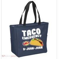 Taco Emergency Call 9-Juan-Juan Tote Bag thumb 2