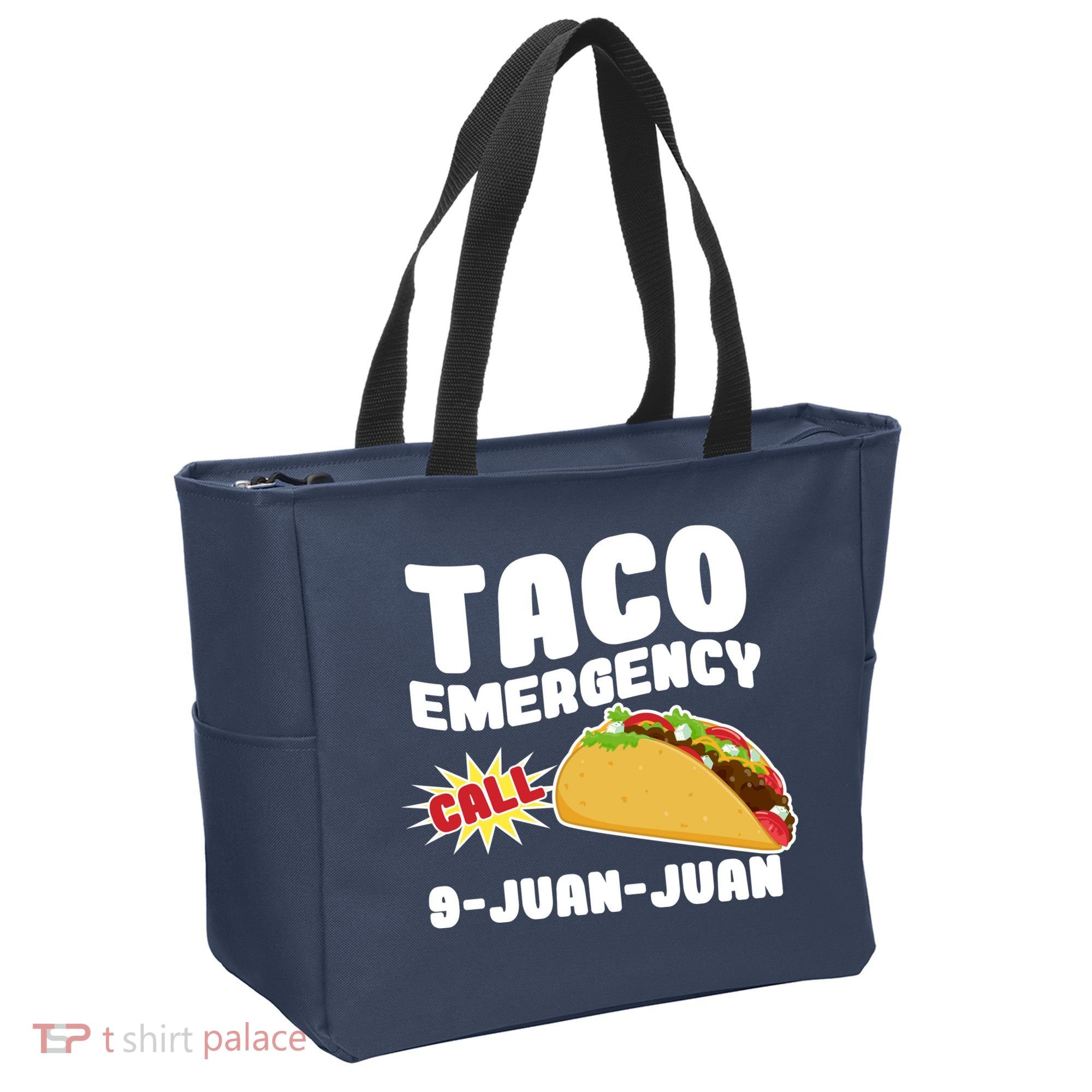Taco Emergency Call 9-Juan-Juan Tote Bag