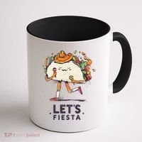 Taco Let's Fiesta Coffee Mug thumb 1