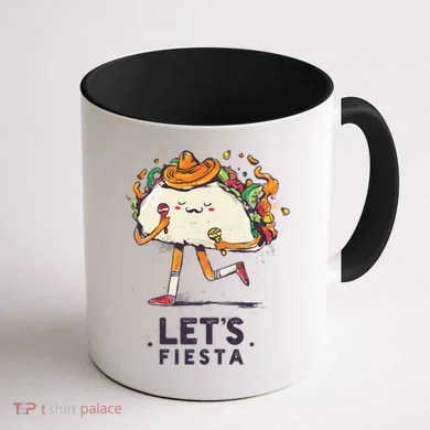 Taco Let's Fiesta Coffee Mug back