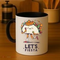 Taco Let's Fiesta Coffee Mug thumb 4