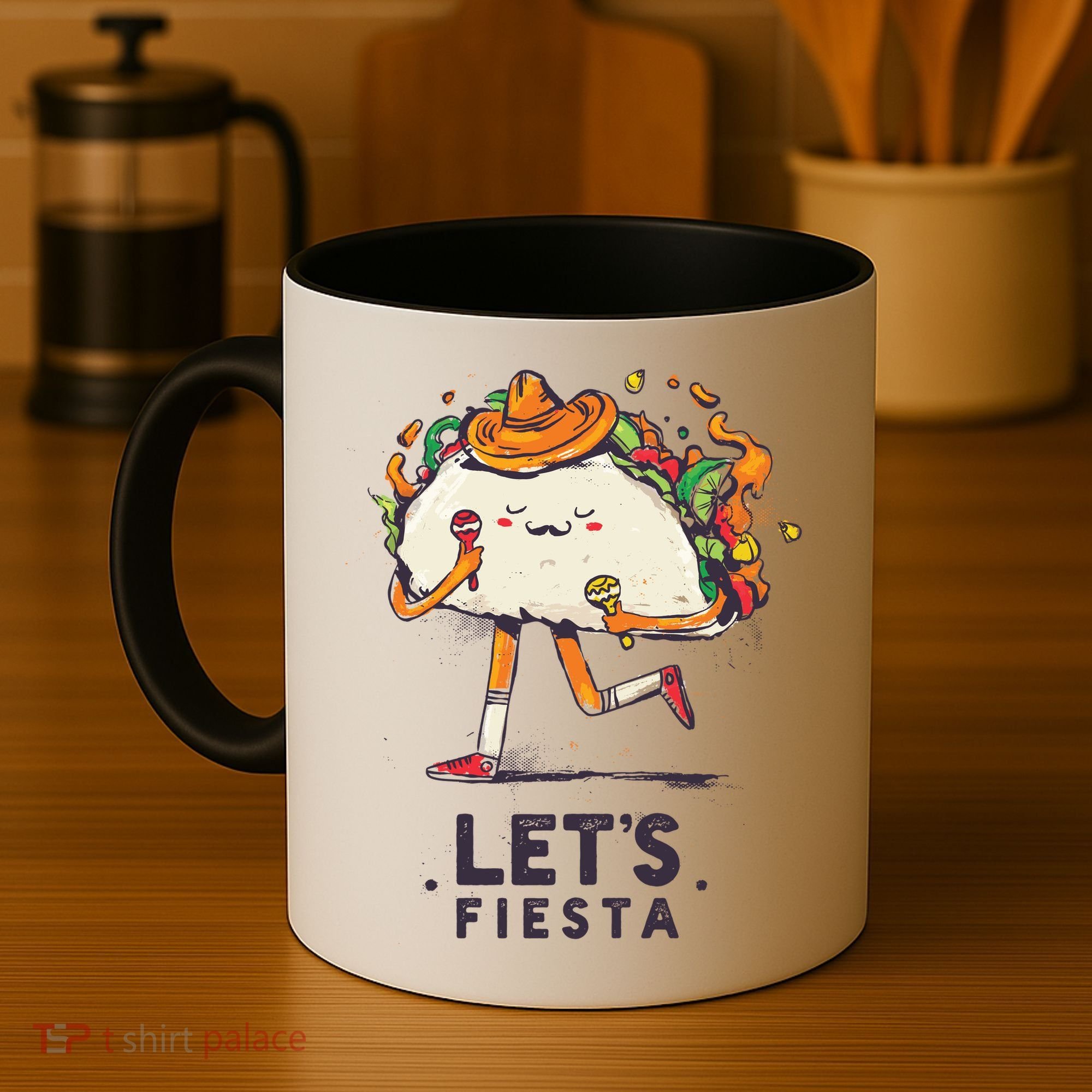 Taco Let's Fiesta Coffee Mug