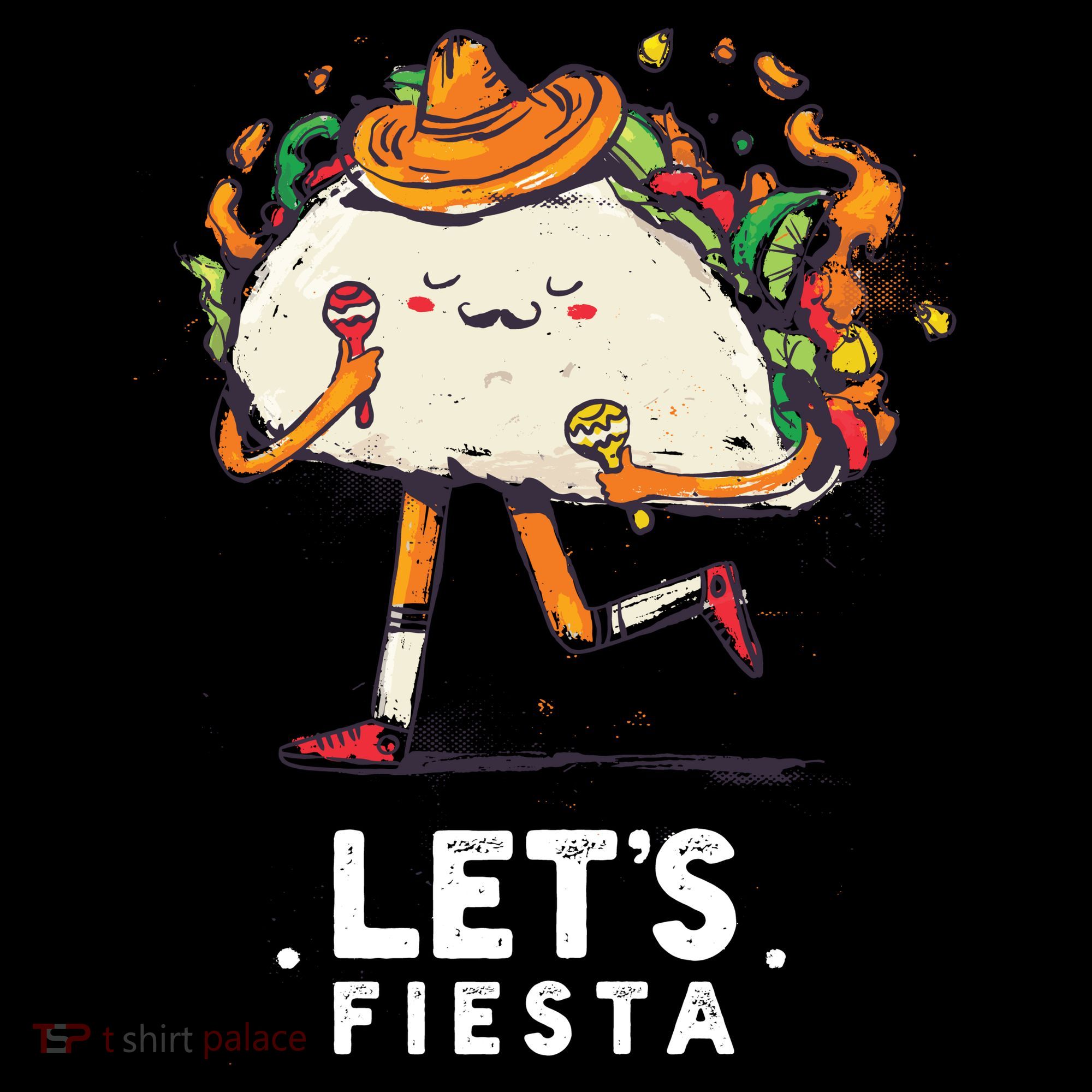 Taco Let's Fiesta Women's Hoodie
