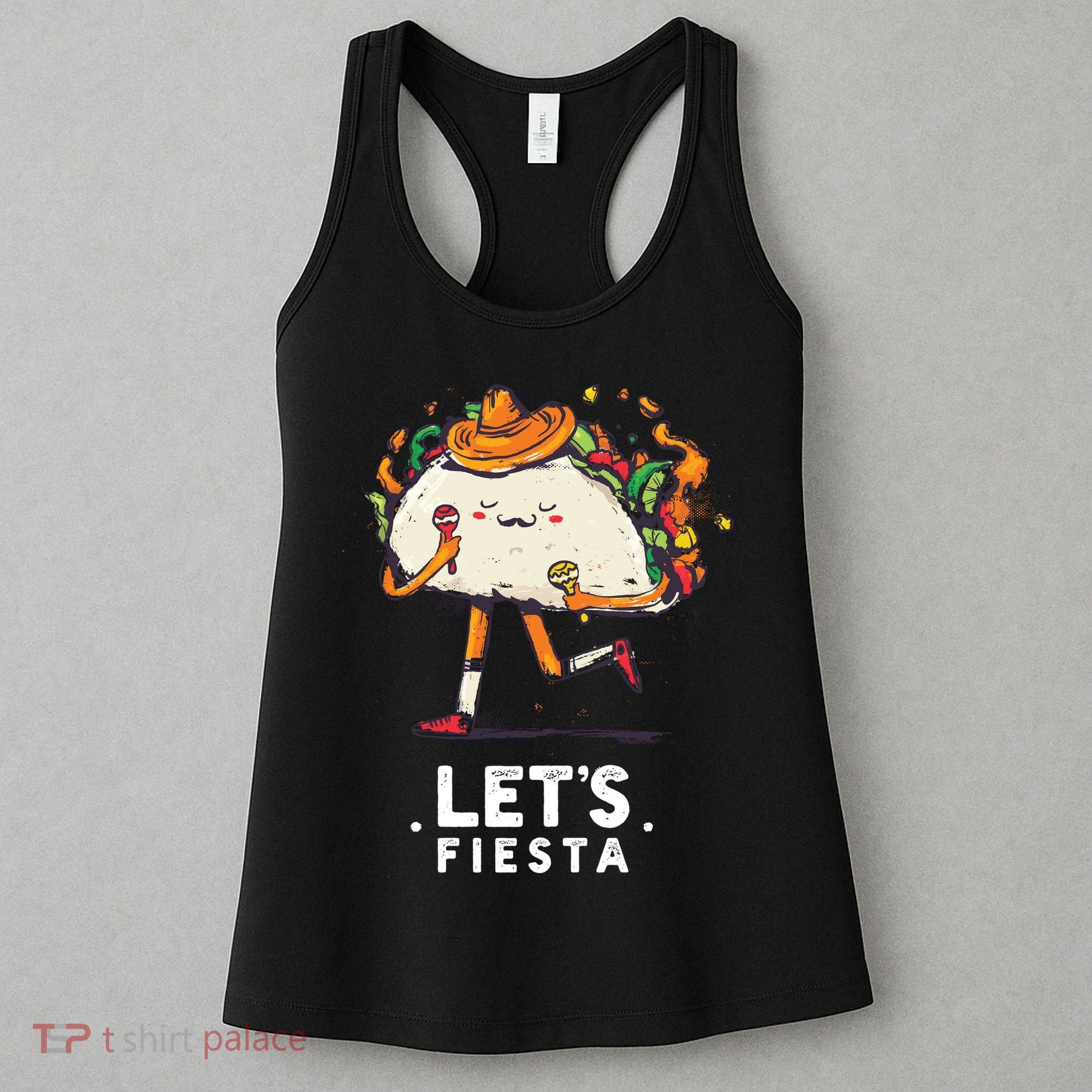 Taco Let's Fiesta Women's Tank Top