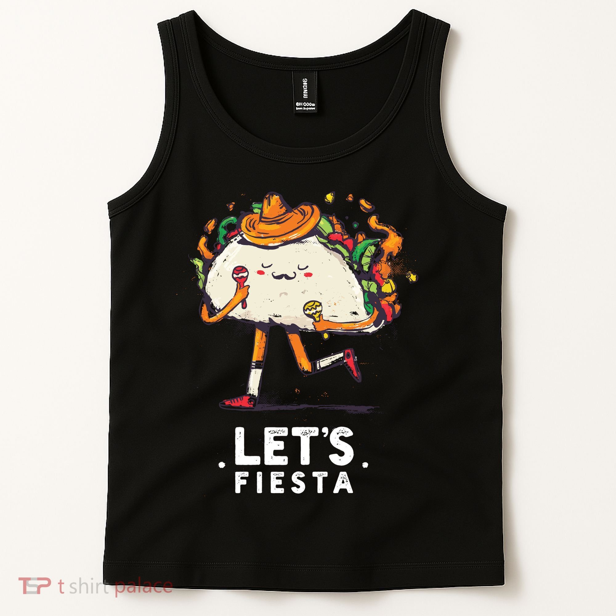Taco Let's Fiesta Tank Top