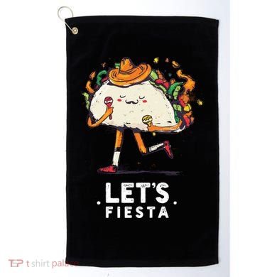 Taco Let's Fiesta Golf Towel