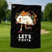 Taco Let's Fiesta Golf Towel thumb 1