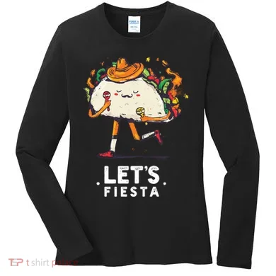 Taco Let's Fiesta Women's Long Sleeve Shirt