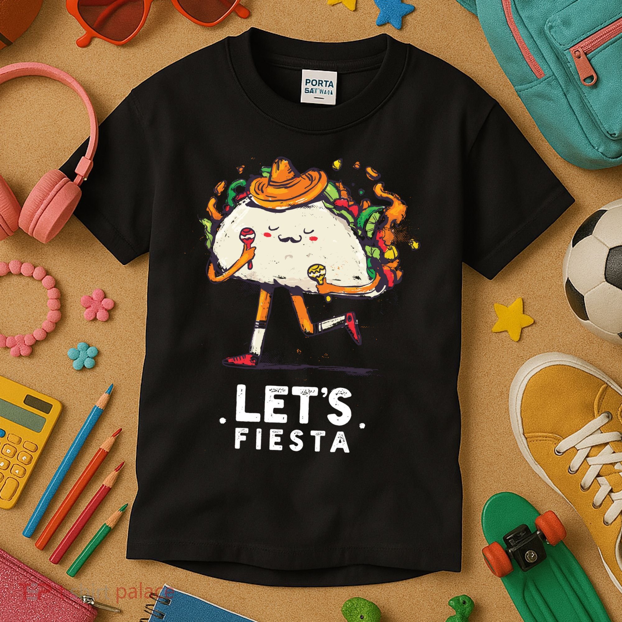 Taco Let's Fiesta Kids T-Shirt