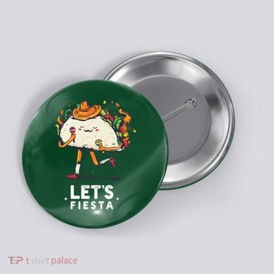 Taco Let's Fiesta Button