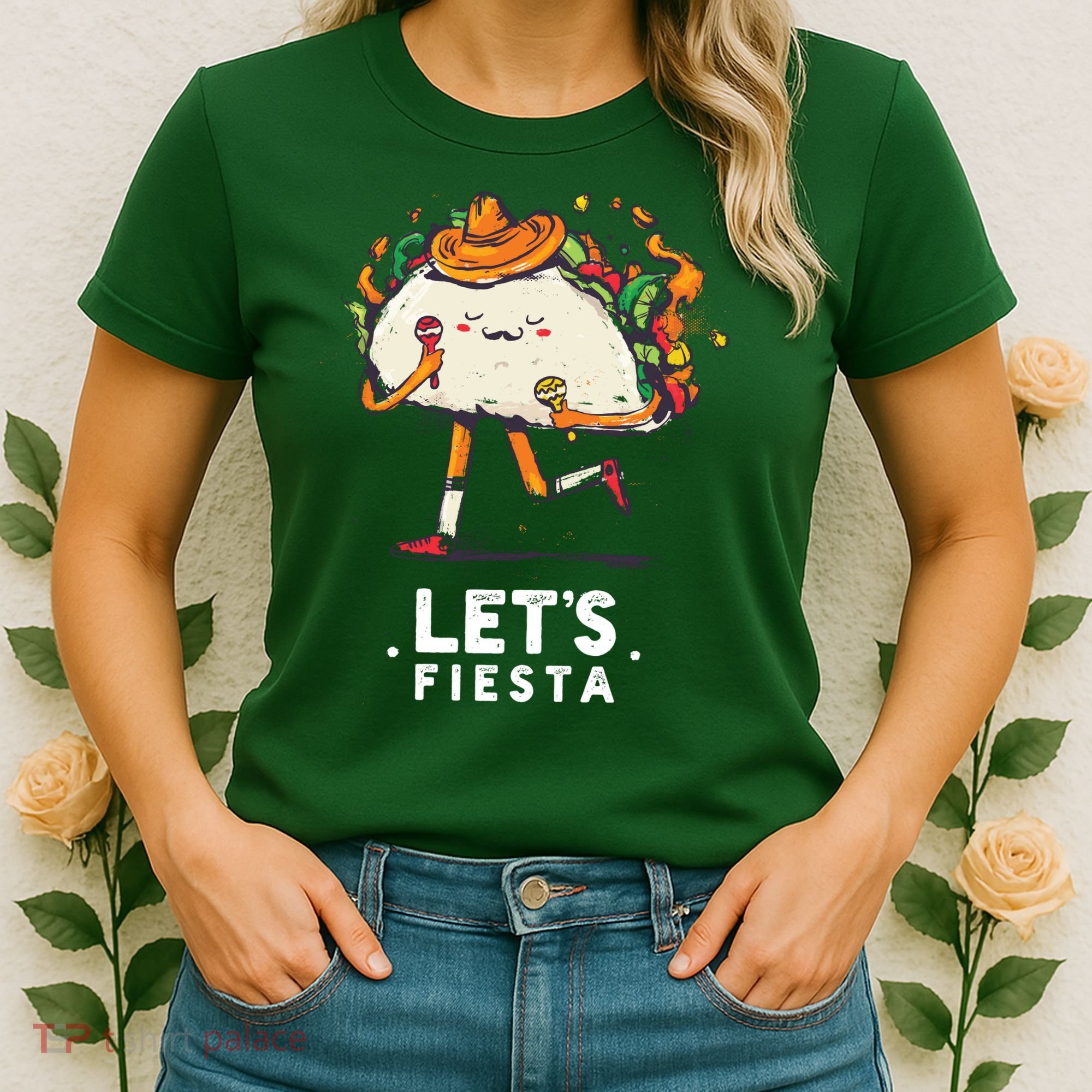 Taco Let's Fiesta Women's T-Shirt