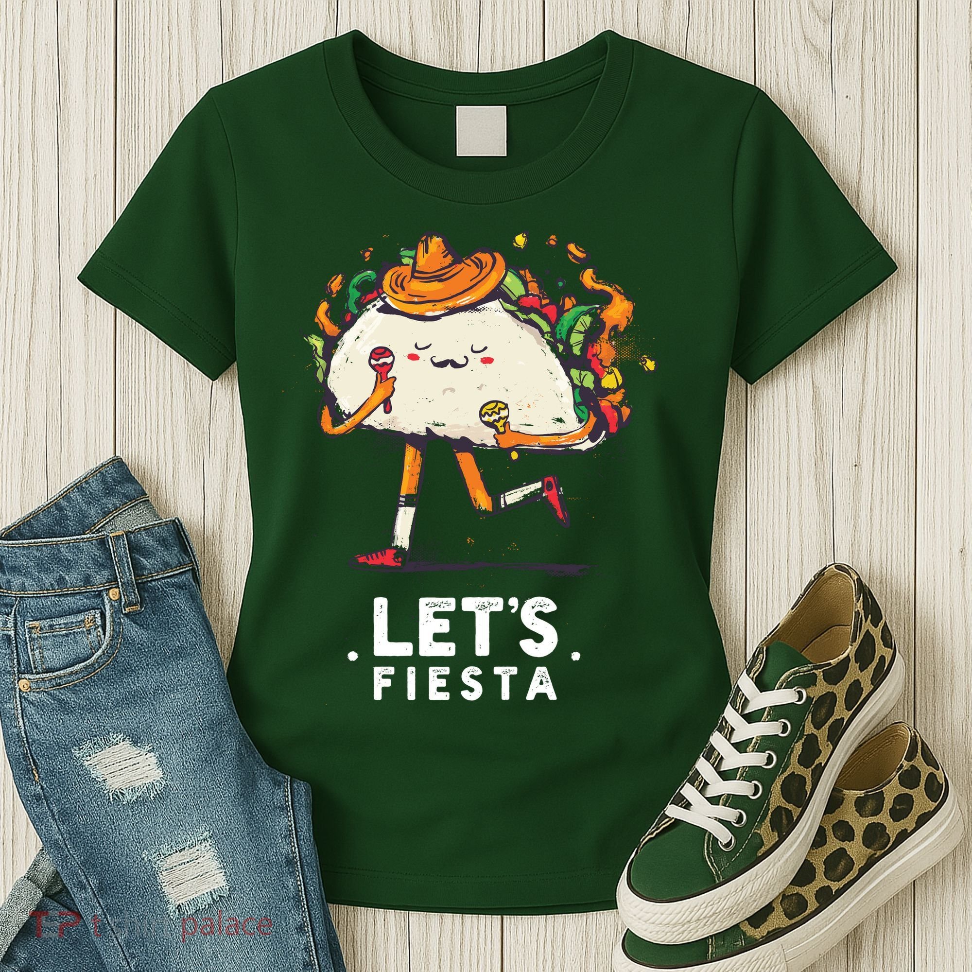 Taco Let's Fiesta Women's T-Shirt