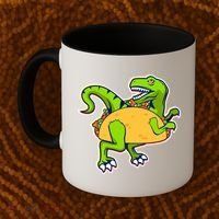Taco-Raptor Coffee Mug thumb 2