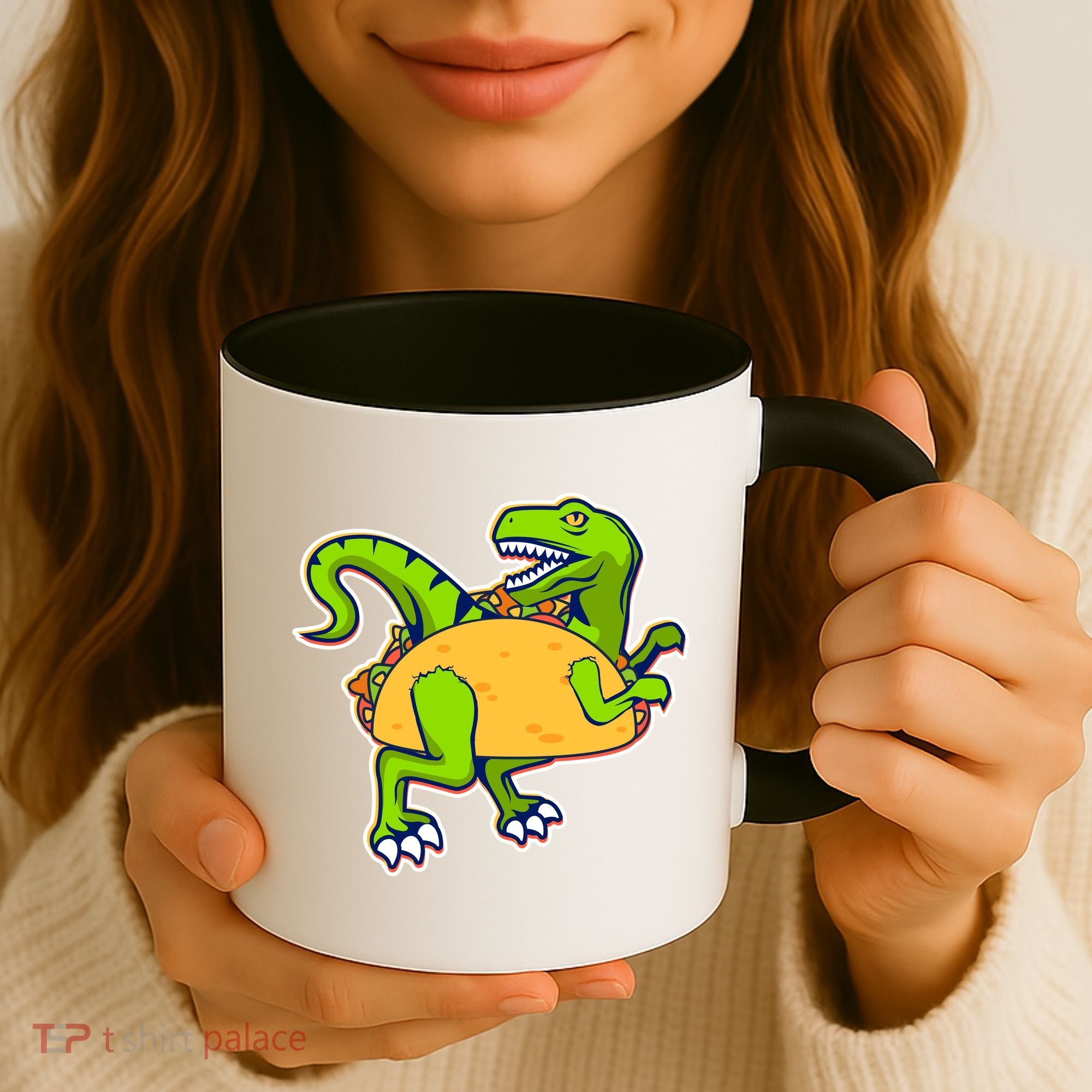 Taco-Raptor Coffee Mug