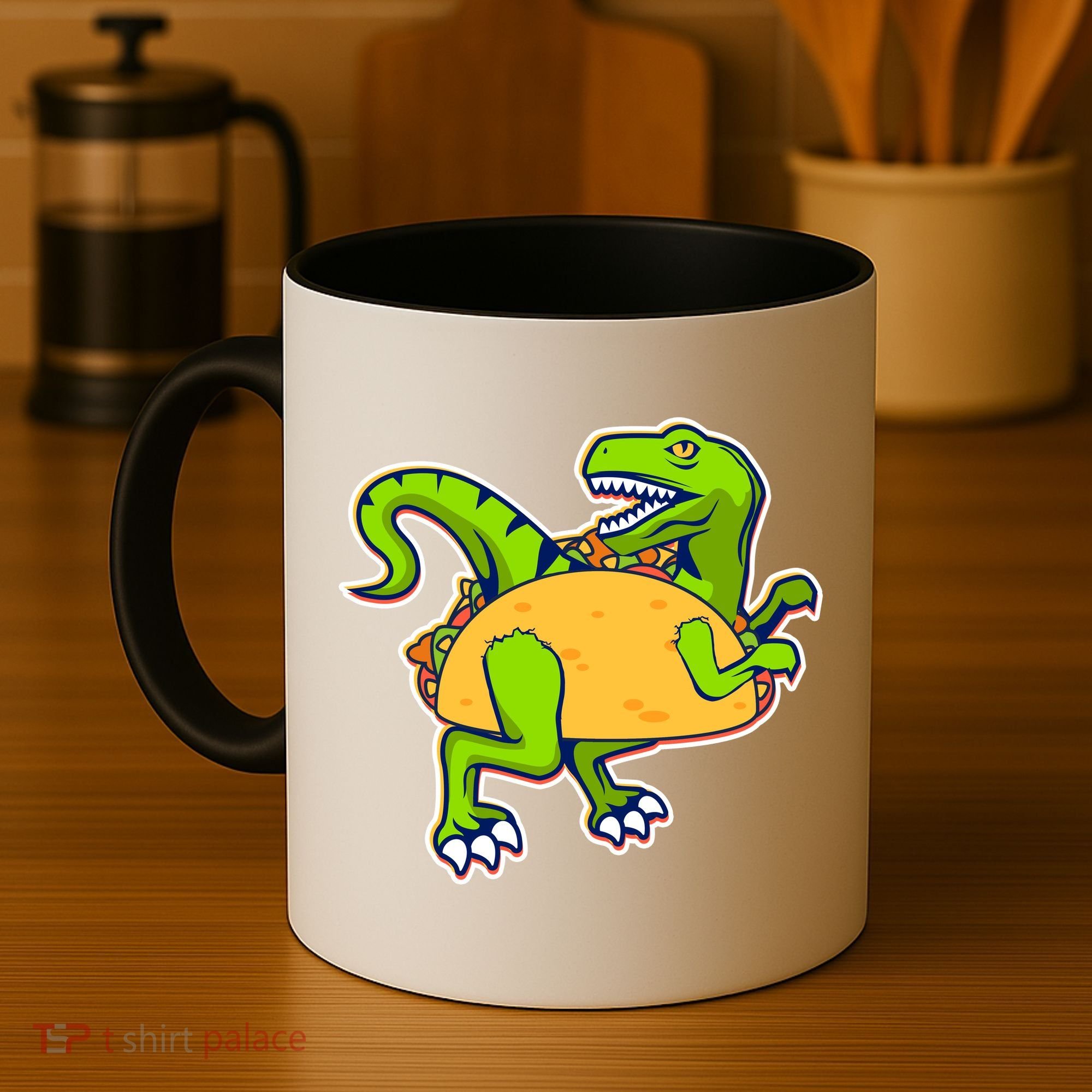 Taco-Raptor Coffee Mug