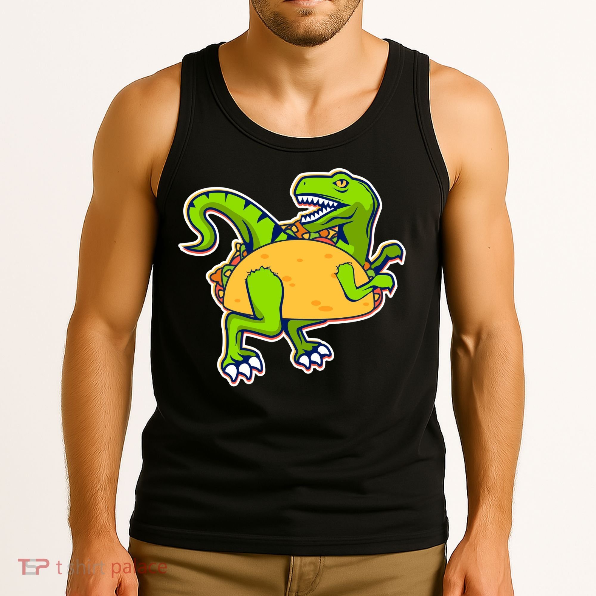 Taco-Raptor Tank Top