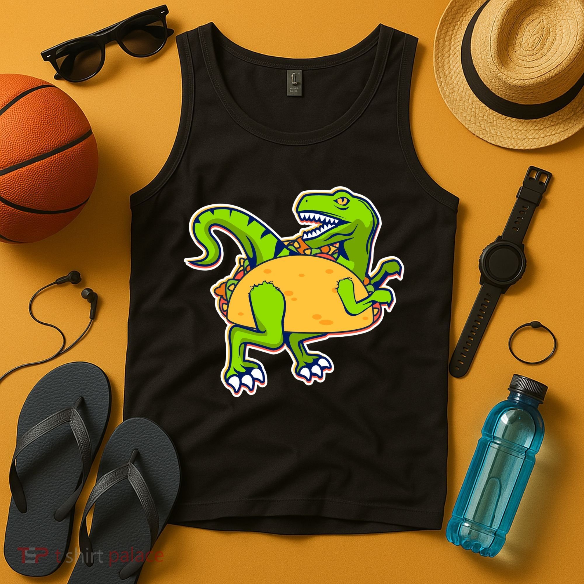 Taco-Raptor Tank Top