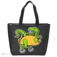 Taco-Raptor Tote Bag thumb 0