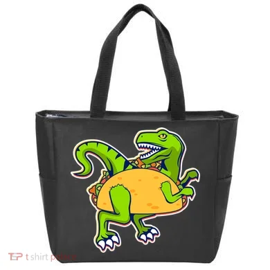 Taco-Raptor Tote Bag