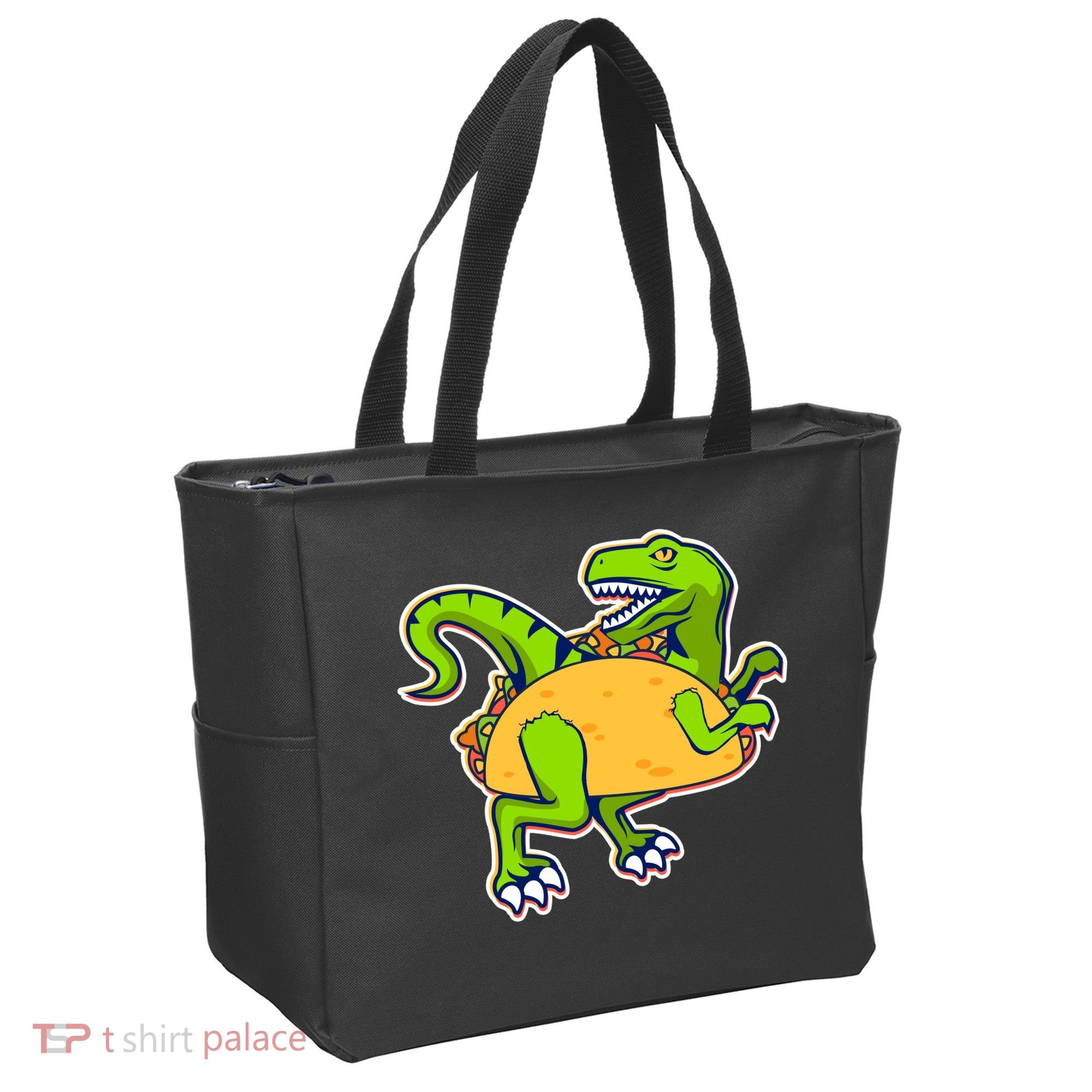 Taco-Raptor Tote Bag