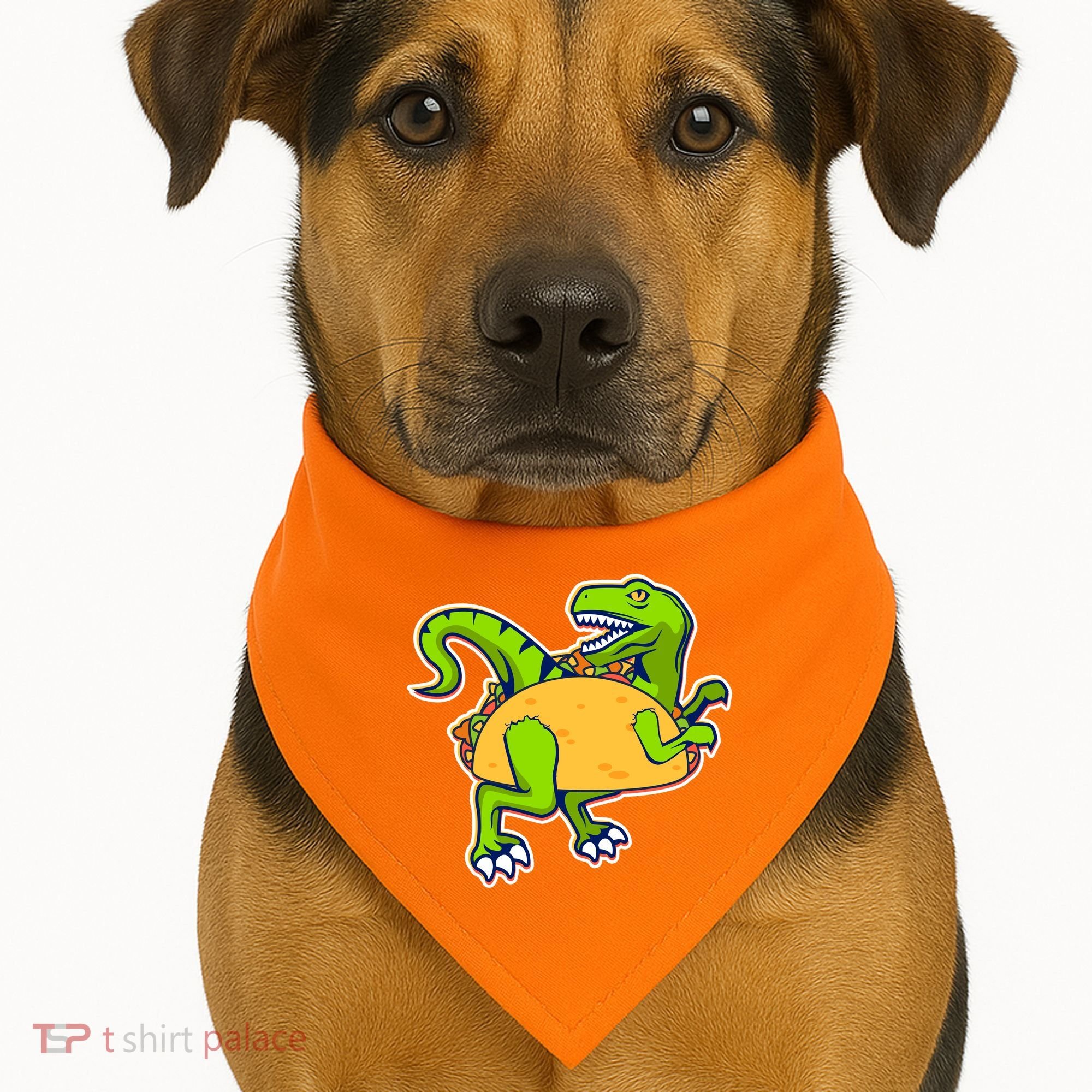 Taco-Raptor USA-Made Doggie Bandana