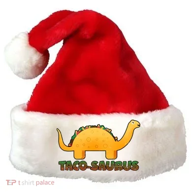 Taco-Saurus Santa Hat