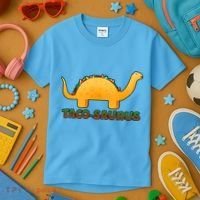 Taco-Saurus Kids T-Shirt thumb 3