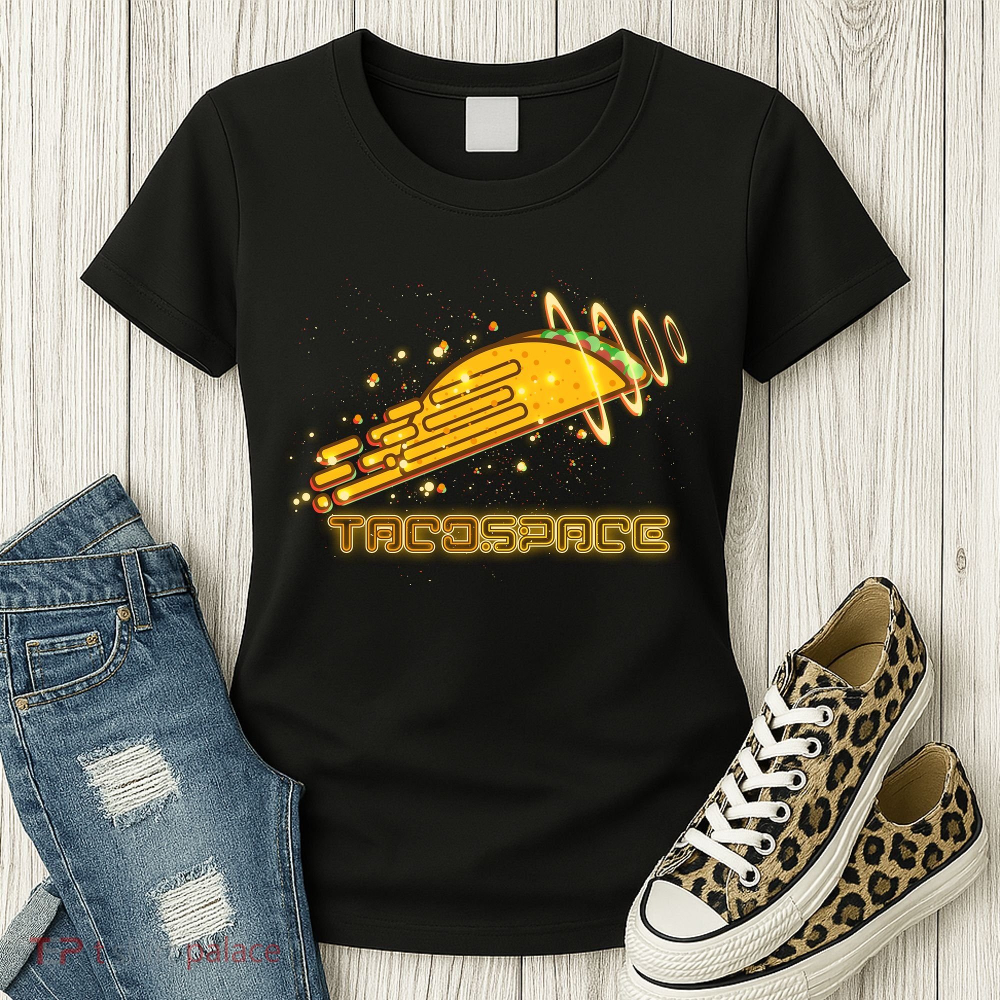 Taco Space  Women's T-Shirt
