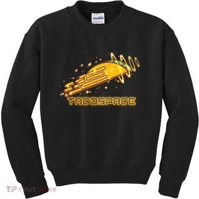 Taco Space  Kids Sweatshirt