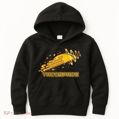 Taco Space  Kids Hoodie