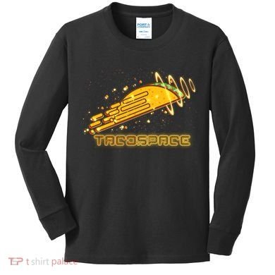 Taco Space  Kids Long Sleeve Shirt