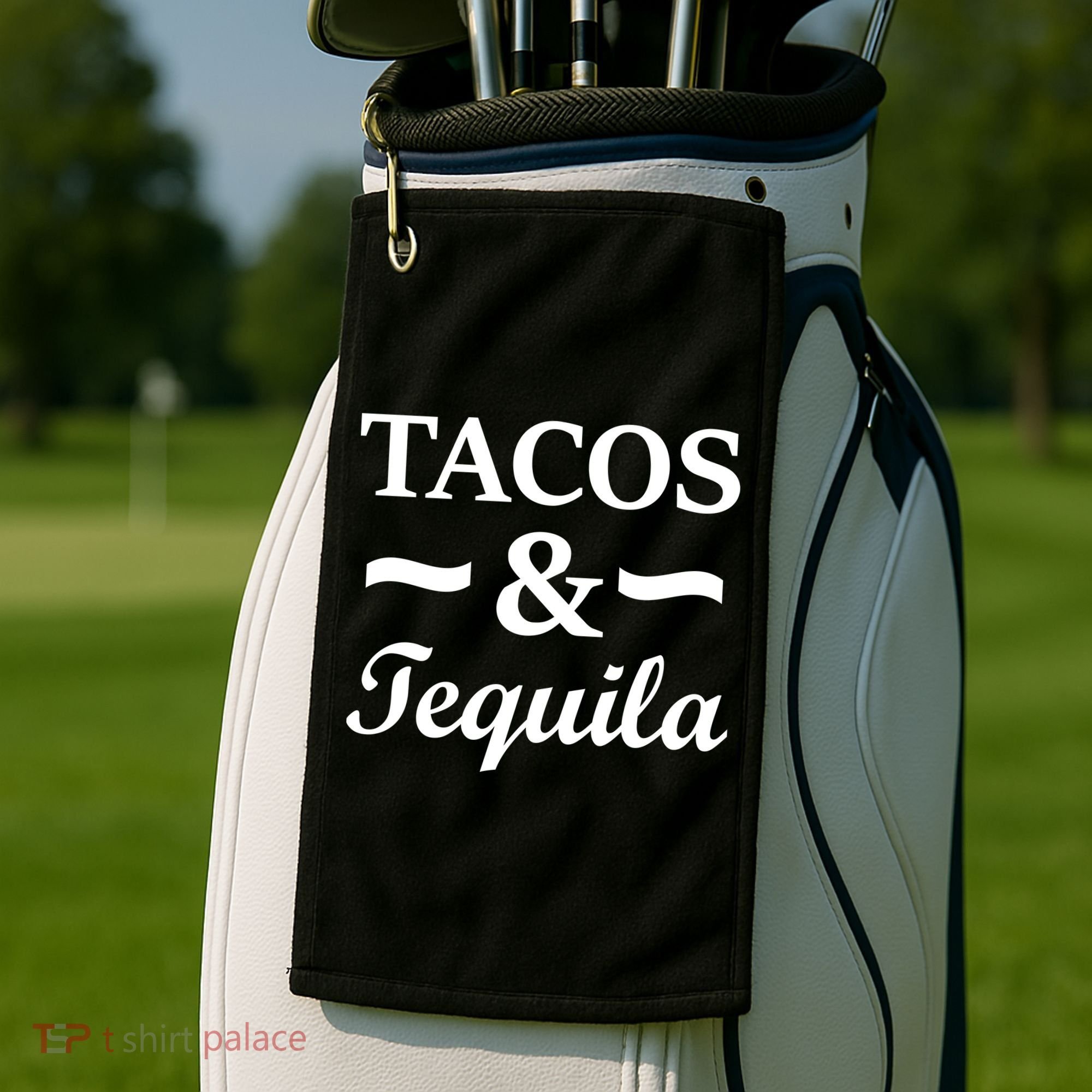 Tacos & Tequila Golf Towel