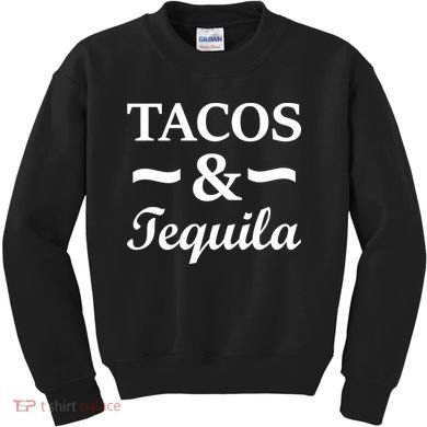 Tacos & Tequila Kids Sweatshirt