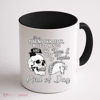 Tacos & Tequila Kind Of Day Coffee Mug thumb 1
