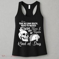 Tacos & Tequila Kind Of Day Women's Tank Top thumb 3