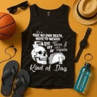 Tacos & Tequila Kind Of Day Tank Top thumb 4