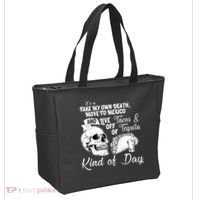 Tacos & Tequila Kind Of Day Tote Bag thumb 2