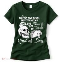 Tacos & Tequila Kind Of Day Women's T-Shirt thumb 0