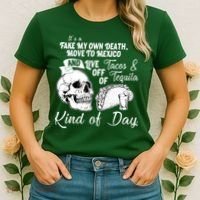Tacos & Tequila Kind Of Day Women's T-Shirt thumb 2